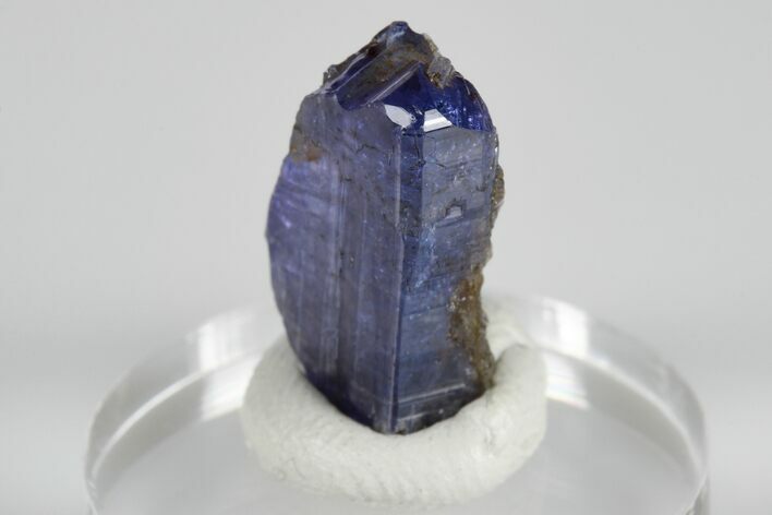 Brilliant Blue-Violet Tanzanite Crystal - Merelani Hills, Tanzania #178309